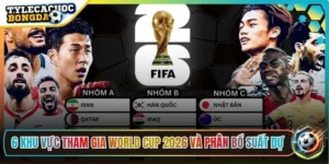 6 khu vực tham gia World Cup 2026