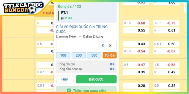 Cửa X hai đội hòa và cách nhận diện kèo