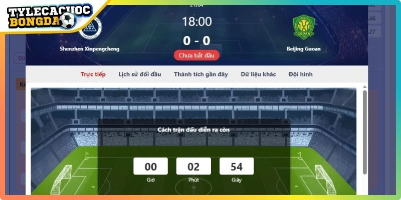 Trận đấu theo thời gian thực