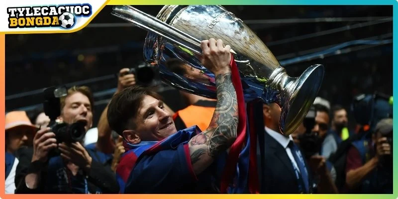 Thống kê Messi có bao nhiêu Cúp C1?