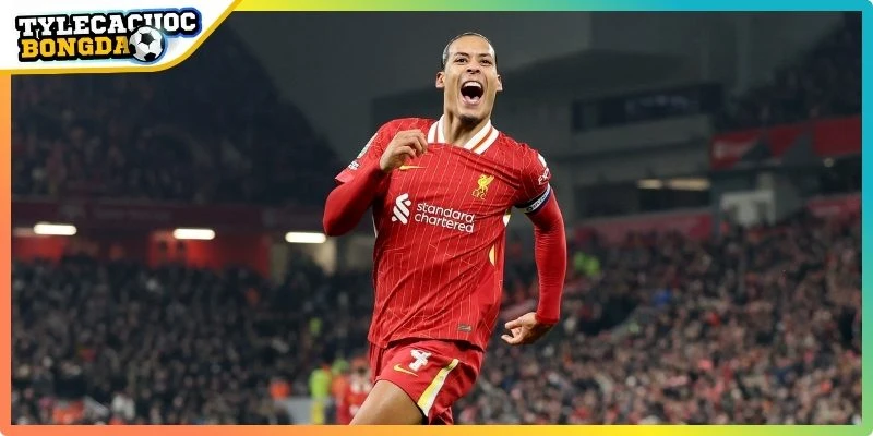 Van Dijk – Trung vệ Liverpool thuộc top 10