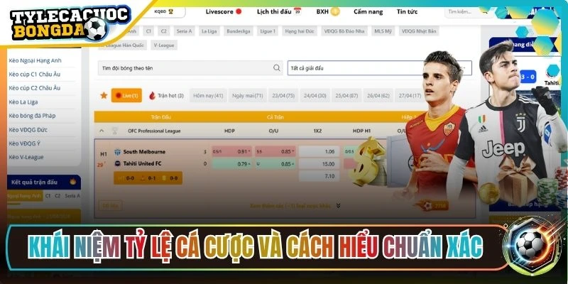 Khái niệm tỷ lệ cá cược và cách hiểu chuẩn xác